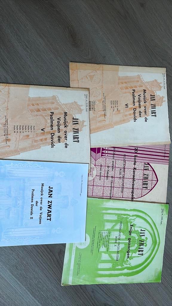 Bladmuziek Jan Zwart, Klavarskribo, Muziek en Instrumenten, Orgel, Ophalen of Verzenden, Zo goed als nieuw, Religie en Gospel