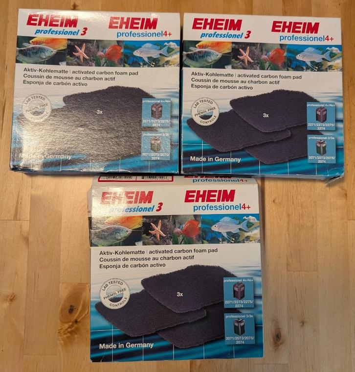 Eheim Professionel 3 / 4+ actieve koolmatten, Dieren en Toebehoren, Vissen | Aquaria en Toebehoren, Nieuw, Filter of Co2, Ophalen of Verzenden