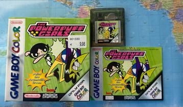 Powerpuff Girls Paint the Townsville Green GBC - Compleet! beschikbaar voor biedingen