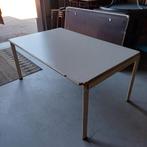2 x oude tafels 163 x 100 x 74 cm T.E.A.B, Ophalen, Gebruikt