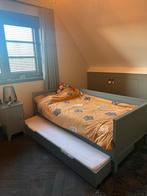 Eenpersoonsbed met uitschuifbed - Ideaal voor logees!, Ophalen, 90 cm, Eenpersoons, Zo goed als nieuw