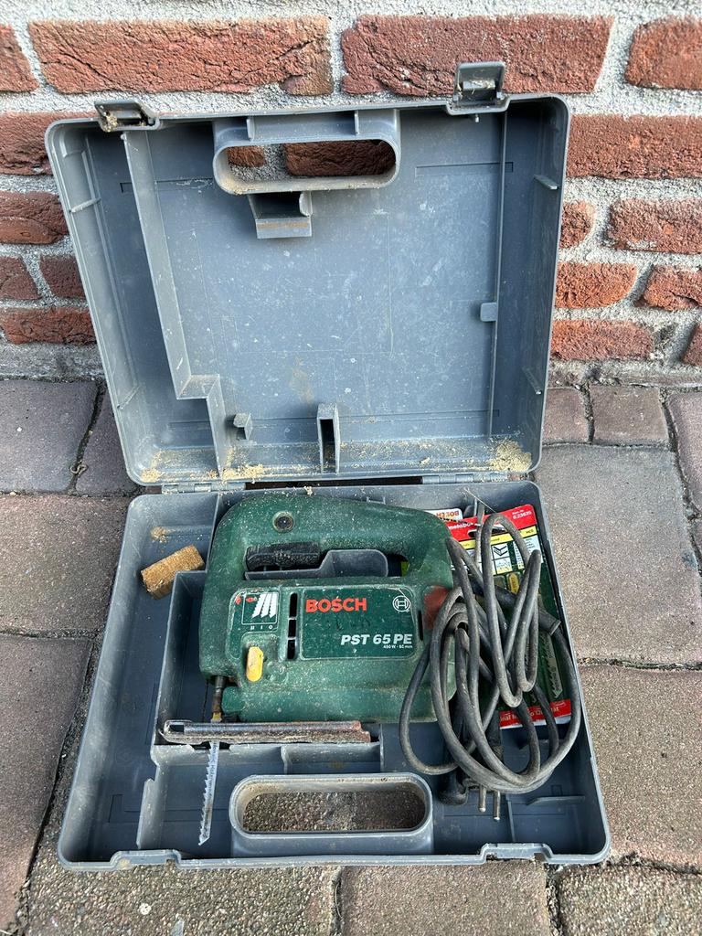 Bosch PST 65 PE Decoupeerzaag - Gebruikt, Doe-het-zelf en Verbouw, Gereedschap | Zaagmachines, Gebruikt, Decoupeerzaag, Minder dan 600 watt