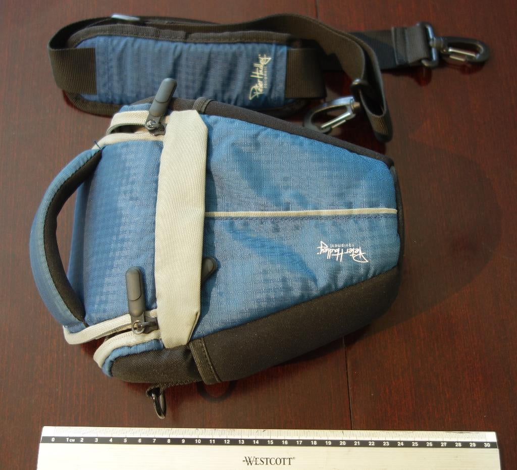 Camera draagtas/riem diep18x top 9x15cm beschermende voering, Ophalen, Zo goed als nieuw, Schoudertas, Overige merken