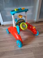 Fisher-Price Loopwagen met Muziekje en Activiteiten, Ophalen, Zo goed als nieuw, Overige typen, Met wieltjes