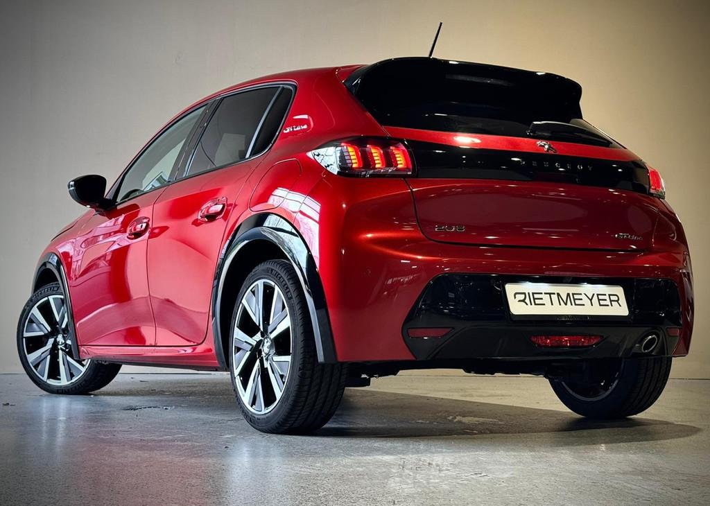 Peugeot 208 1.2 PureTech GT-Line |Camera |Keyless |Navi |Cru, Stof, Euro 6, Met garantie (alle), 3 cilinders