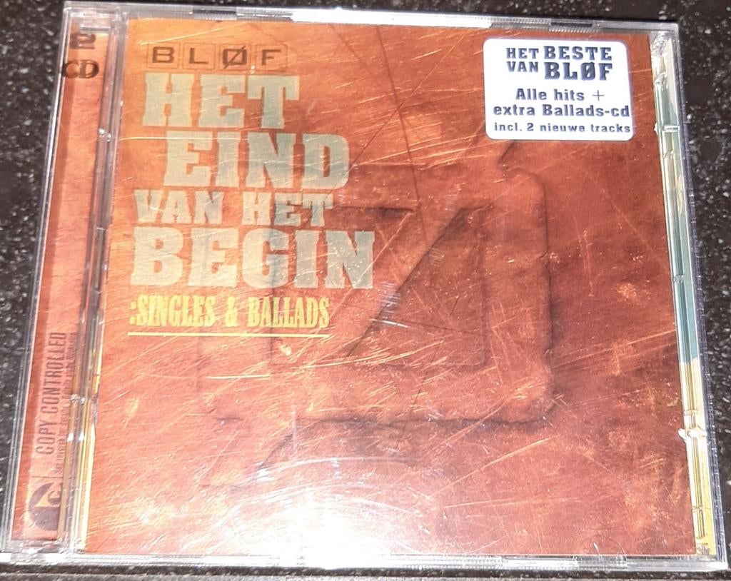 BLØF het eind van het begin singles &  ballads 2cd, Ophalen of Verzenden, Zo goed als nieuw, Pop, Boxset