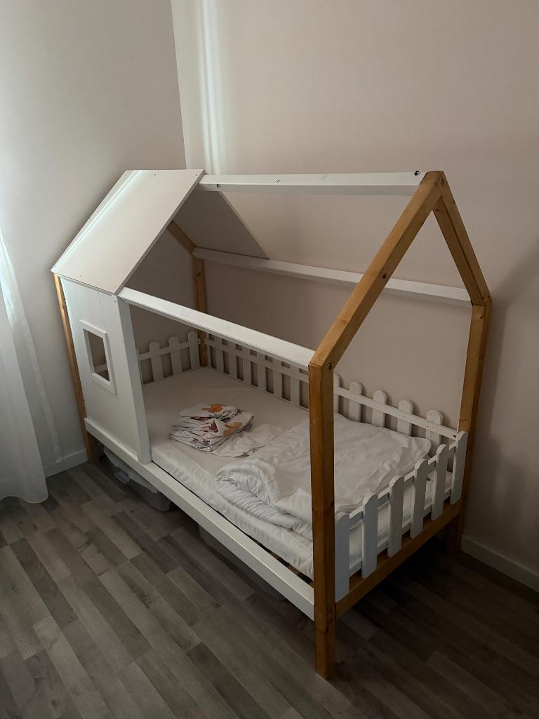 Peuterbed, Gebruikt, 70 tot 85 cm, 140 tot 160 cm, Ophalen