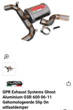 GEZOCHT !!!!!!GPR Ghost Aluminium Uitlaat GSR 600 06-11, Motoren, Ophalen, Nieuw