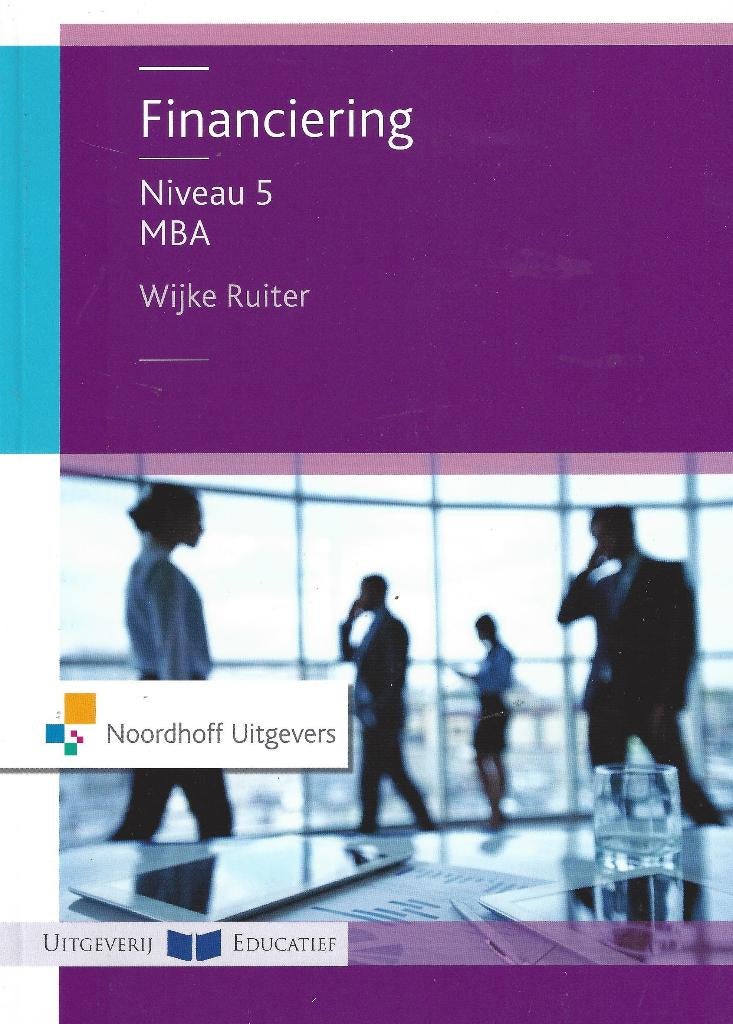 MBA financiering theorie-5 - 2 boeken., Boeken, Ophalen of Verzenden, Beta, Nieuw, HBO