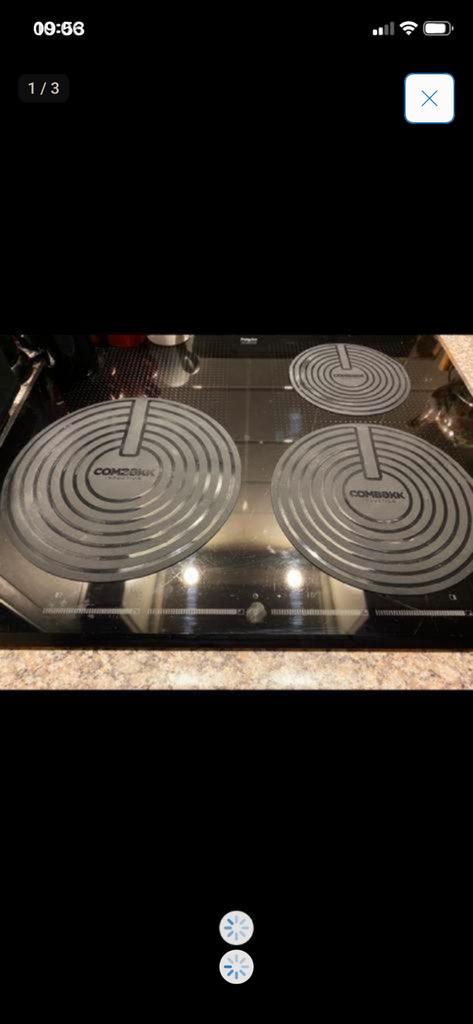 Pelgrim inductiekookplaat, Zo goed als nieuw, Inbouw, Inductie, 4 kookzones