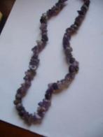 VINTAGE KETTING VOL MET AMETHISTENSTEENTJES, Verzenden, Overige materialen, Ketting