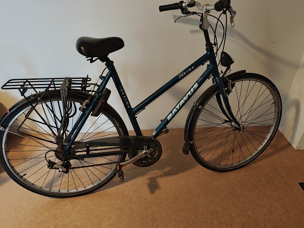 Damesfiets, Fietsen en Brommers, Fietsen | Dames | Damesfietsen, Ophalen, Gebruikt, Batavus, Versnellingen