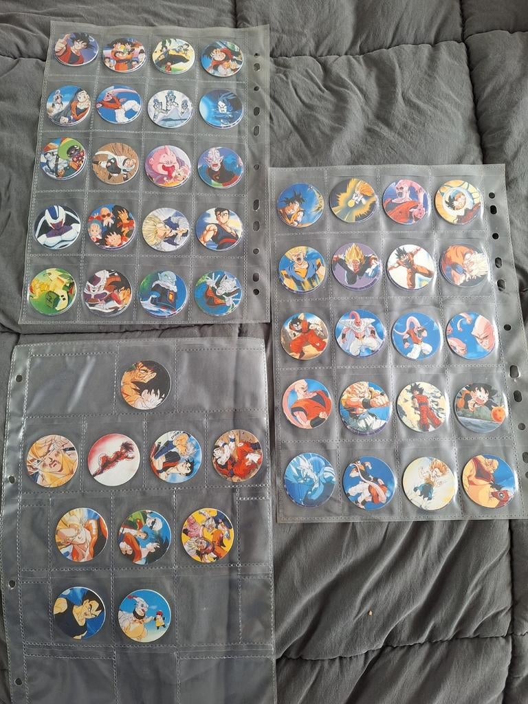 collectie dragon ball Z mad caps(jaren 90), Ophalen of Verzenden, Losse flippo's