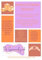 Gezocht - Productiewerk/inpakwerk/thuiswerk, Vacatures, Variabele uren, Overige niveaus, Starter, Overige vormen