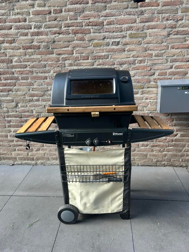 Campingaz Virtuoso 2000 R gasbarbecue met gasfles, Ophalen, Gebruikt