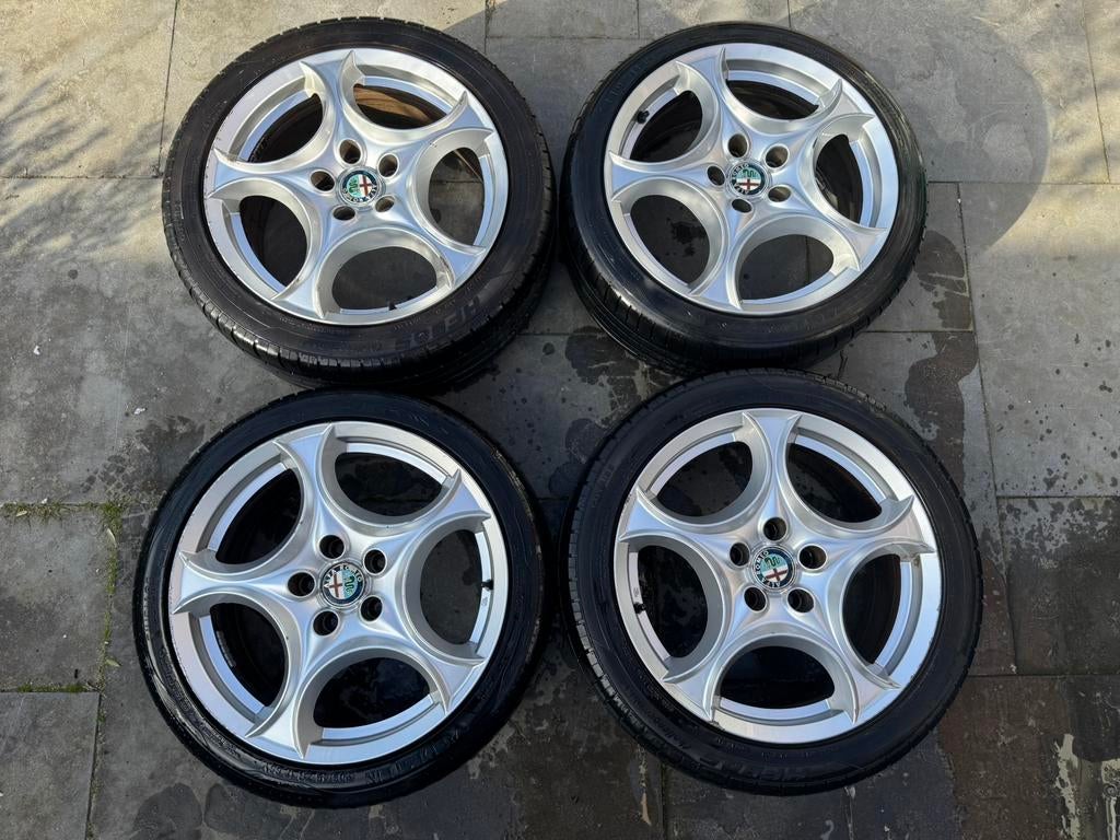 Alfa romeo 17inch velgen 5x110, Ophalen, Alfa Romeo, Bumper