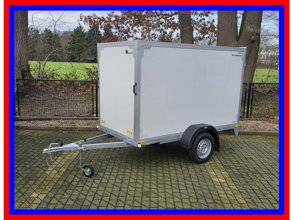 Gesloten Twins aanhanger, enkelasser nieuw, Auto diversen, Aanhangers en Bagagewagens, Nieuw