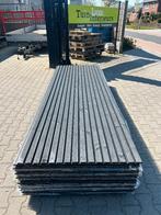 Dubbel Rhombus profiel | Deens rabat | Zwart Gespoten, Ophalen of Verzenden, Nieuw, 250 cm of meer, Planken