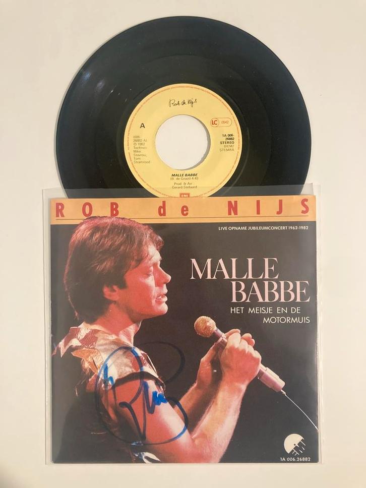 Rob de Nijs - Malle Babbe ( live ), Cd's en Dvd's, Vinyl Singles, Single, 7 inch, Ophalen of Verzenden