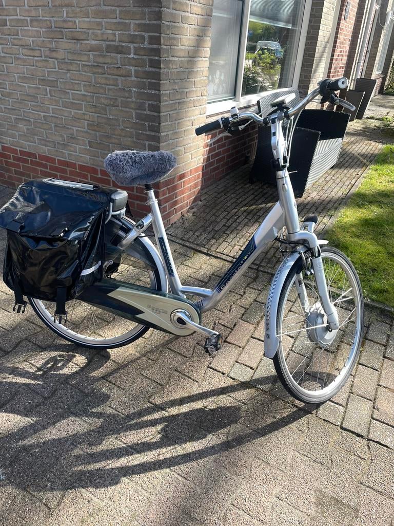Sparta fiets elektrisch 28 inch, 55 tot 59 cm, Ophalen, Gebruikt, Sparta