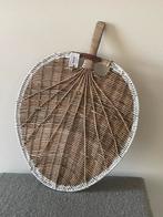 Riviera maison waaier rattan, Ophalen of Verzenden, Zo goed als nieuw, Rond, Riet