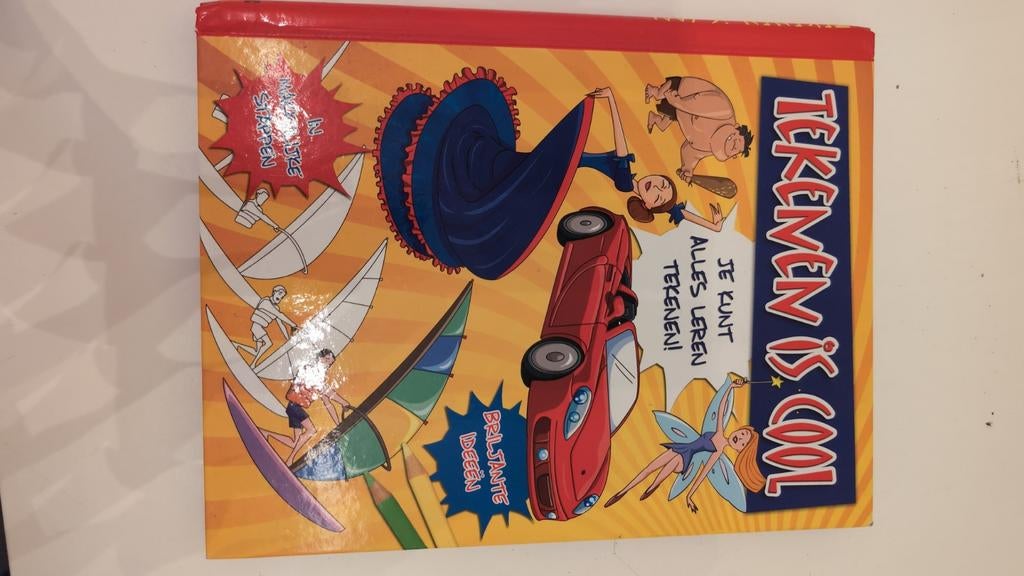 Tekenboek: Tekenen is Cool! Leer alles tekenen, Hobby en Vrije tijd, Tekenen, Ophalen of Verzenden