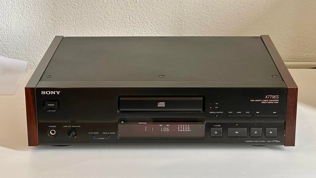 Sony CDP-X779ES CD speler - top model, Ophalen, Gebruikt, Sony