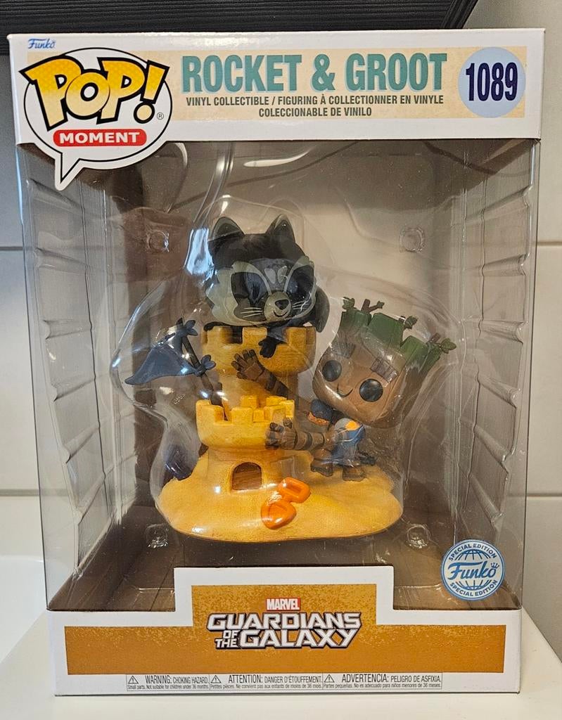 FUNKO POP 1089 ROCKET EN GROOT, Verzamelen, Ophalen of Verzenden, Nieuw