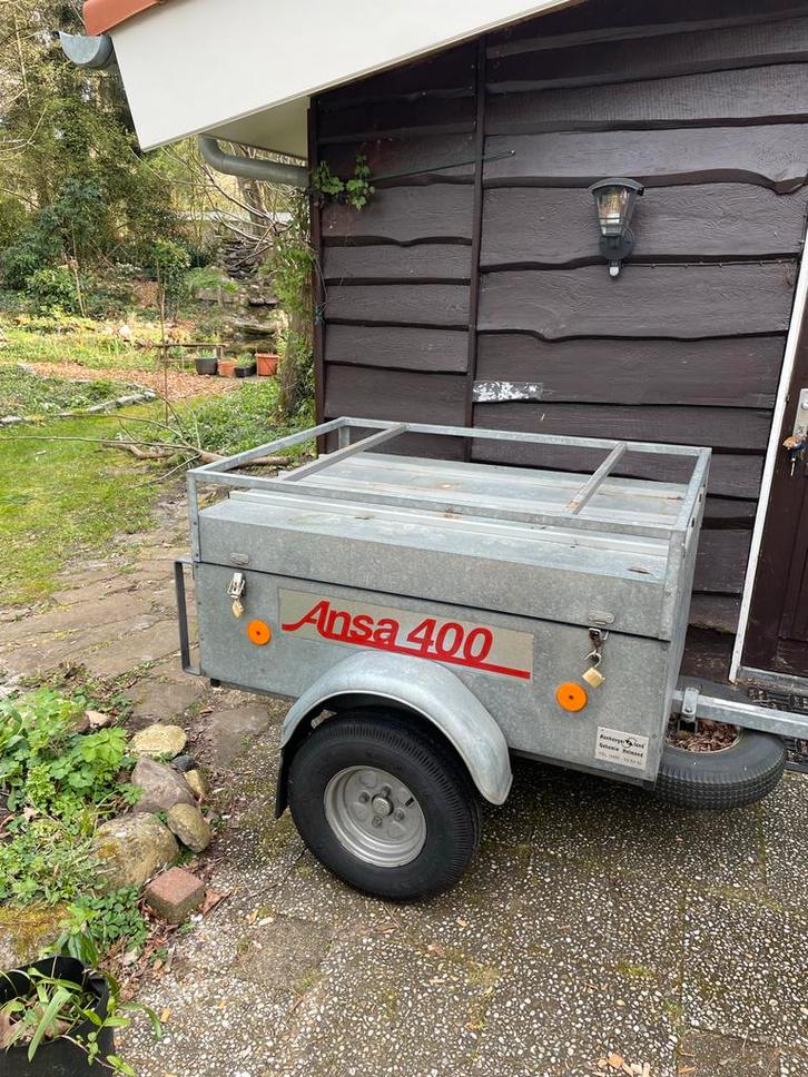 Ansa 400 aanhangwagen met recent vernieuwde banden, Auto diversen, Aanhangers en Bagagewagens, Gebruikt, Ophalen
