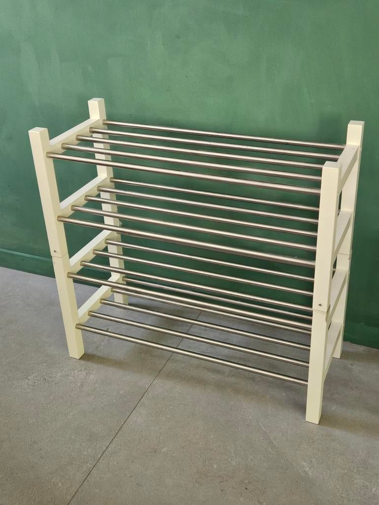 2x IKEA TJUSIG Schoenenrek opstapelbaar of los, Ophalen, Gebruikt