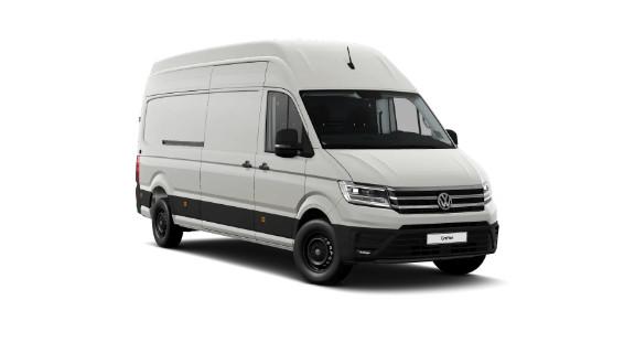 Volkswagen Crafter 2.0 TDI L4H4 Trendline 177PK | WORDT VERW, Auto's, Bestelauto's, Stof, Gebruikt, 4 cilinders, Wit