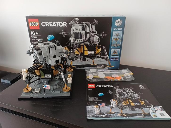 Lego Creator 10266 NASA lunar lander nieuwstaat, Kinderen en Baby's, Speelgoed | Duplo en Lego, Zo goed als nieuw, Lego, Complete set