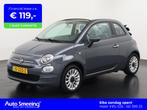 Fiat 500 C 1.2 Popstar | Cabriolet | Airco | LM Velgen | Zon, Voorwielaandrijving, Stof, Gebruikt, 4 cilinders