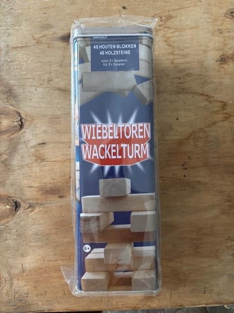 wiebeltoren, jenga spel, houten spel, NIEUW!, Vijf spelers of meer, Ophalen, Nieuw, Reisspel