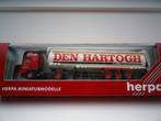 Herpa Volvo FH silo trailer den hartogh. Nieuw, Ophalen of Verzenden, Nieuw, Bus of Vrachtwagen, Herpa