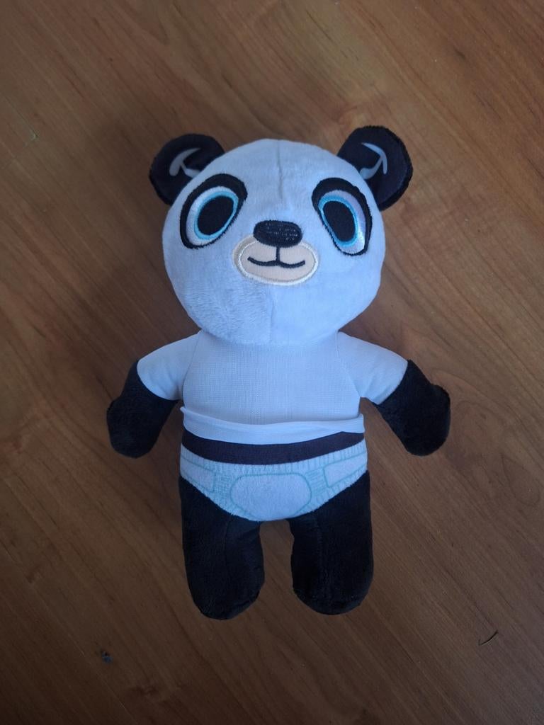 Bing Knuffel Pando (24 cm), Overige merken, Overige karakters, Overige typen, Zwart