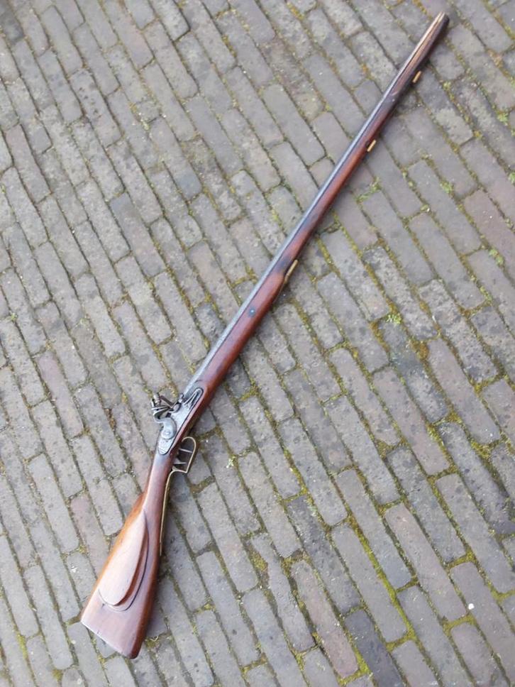 Geweer antiek vuursteen, Antiek en Kunst, Antiek | Overige Antiek, Ophalen of Verzenden