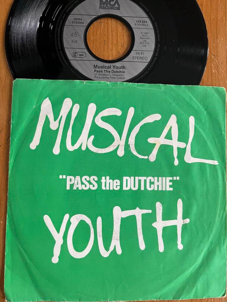 Musical Youth - Pass The Dutchie (7 inch single), Cd's en Dvd's, Vinyl Singles, Gebruikt, Single, Pop, 7 inch, Ophalen of Verzenden
