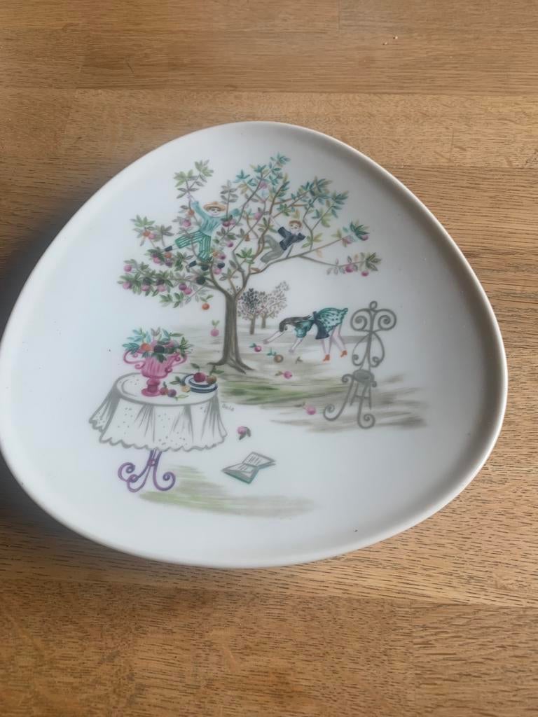 Vintage verzamelaarsbordje, Antiek en Kunst, Antiek | Wandborden en Tegels, Ophalen of Verzenden