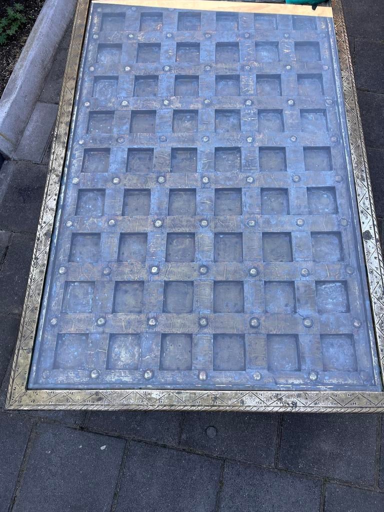 Unieke Oude Indiase Deur/Tafelblad - Handgemaakt, Ophalen of Verzenden