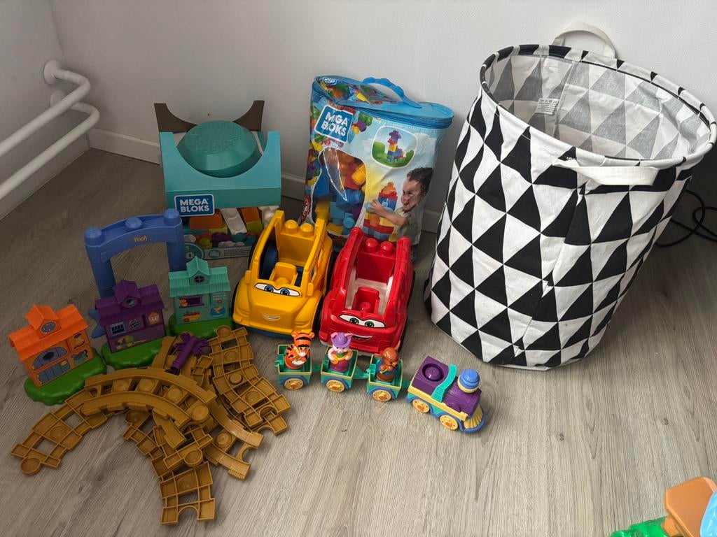 Mega Bloks (groot pakket), Ophalen, Zo goed als nieuw, Megabloks