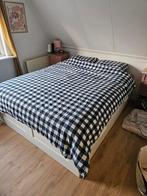 Ikea bed 180x200 met matras, Ophalen, Gebruikt, Wit, Tweepersoons