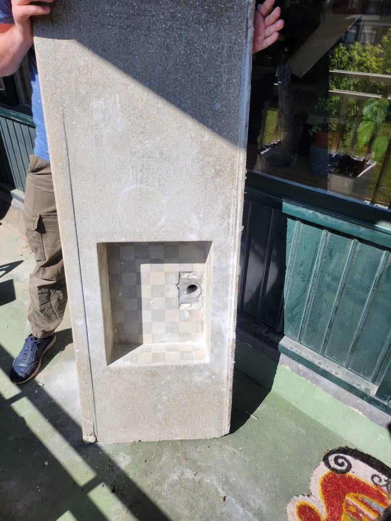 Granito aanrechtblad met geïntegreerde spoelbak, Minder dan 50 cm, Gebruikt, 100 tot 150 cm, Ophalen of Verzenden