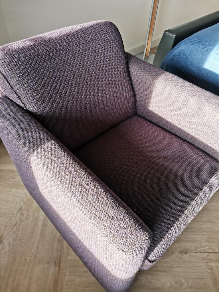 Mooie stoffen fauteuil. Nieuw!, Huis en Inrichting, Fauteuils, Ophalen, Zo goed als nieuw, Minder dan 75 cm, 50 tot 75 cm