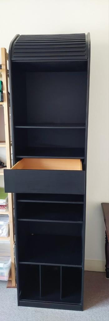 Pastoe roldeurkast zwart, Huis en Inrichting, Kasten | Roldeurkasten en Archiefkasten, Ophalen of Verzenden