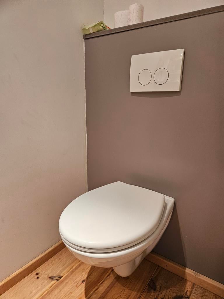 Hangtoilet, Ophalen, Gebruikt