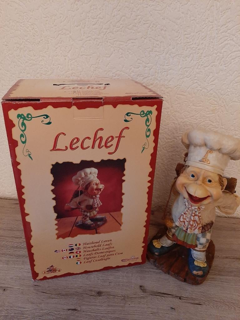 laven efteling Le chef in originele doos., Verzamelen, Efteling, Nieuw, Beeldje of Poppetje, Ophalen of Verzenden