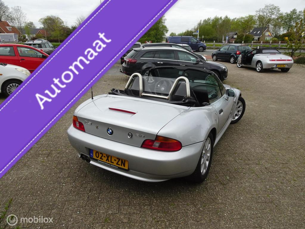BMW Z3 Roadster (AUTOMAAT) HELE NETTE AUTO) 2.0, Achterwielaandrijving, Gebruikt, Zwart, Leder