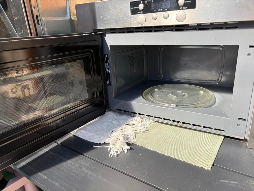 Inbouw magnetron, Ophalen, Gebruikt, Inbouw, Magnetron