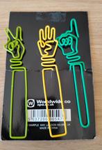 NIEUW* BOEKENLEGGERS MET HANDEN*PAPERCLIPS, Verzenden, Nieuw